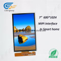 7" 600 (RGB) X1024 40 Pin LCD Display Module
